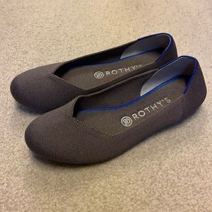 Rothy’s round toe flat in Minky